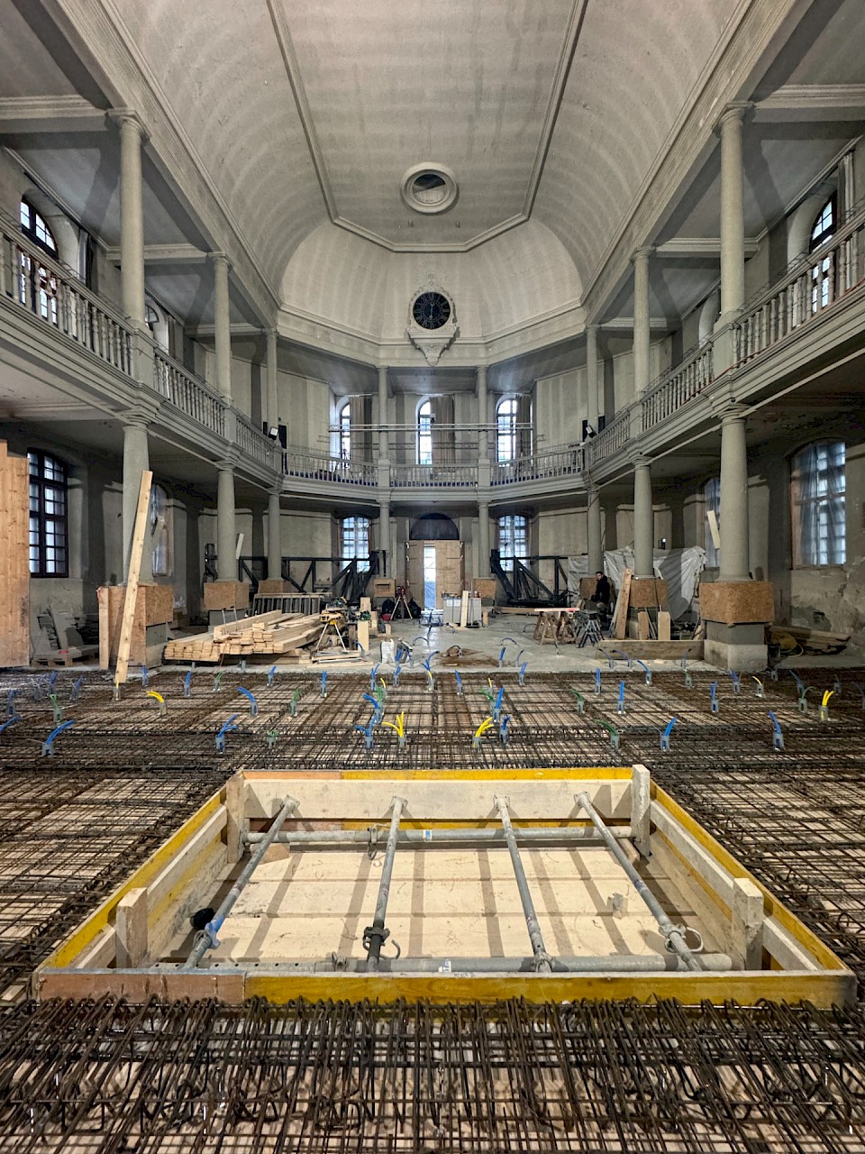 ARMATURES DE LA DALLE DE COMPRESSION AVANT BETONNAGE / MAI 2025