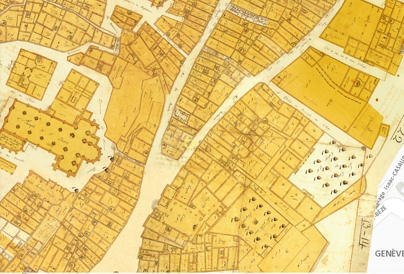 Plan Billon , 1726-1728.  Prov. SITG