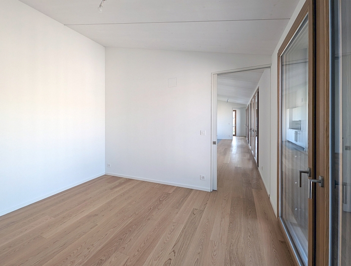 Enfilade de l'appartement 4 pièces